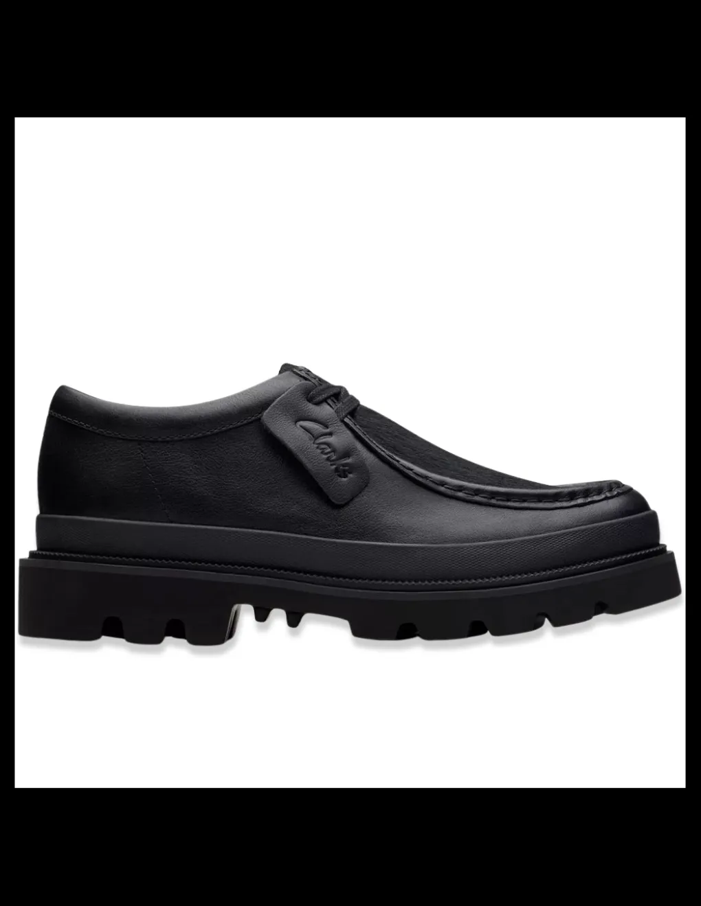 New clarks Derbies Homme badell seam Black