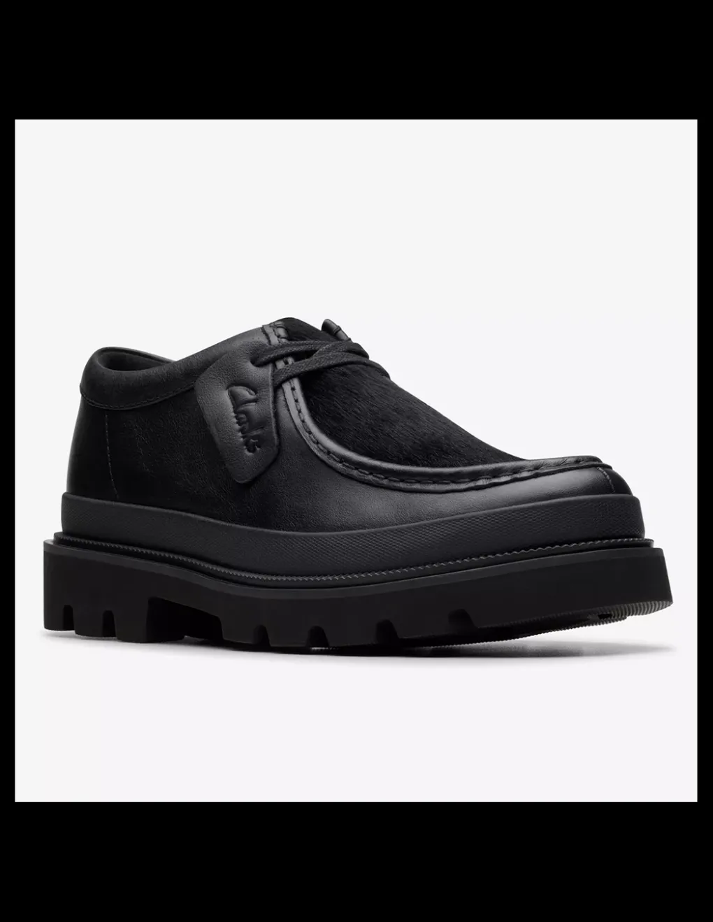 New clarks Derbies Homme badell seam Black