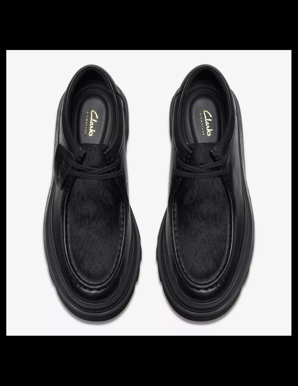 New clarks Derbies Homme badell seam Black
