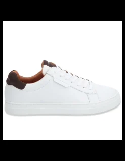 Hot schmoove Derbies Homme sparkle sneaker white coffee