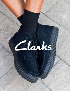Clearance clarks Derbies homme torhill hi black sde
