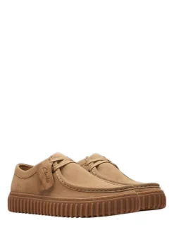 Discount clarks Derbies Homme Torhill Lo Dark Sand Suede