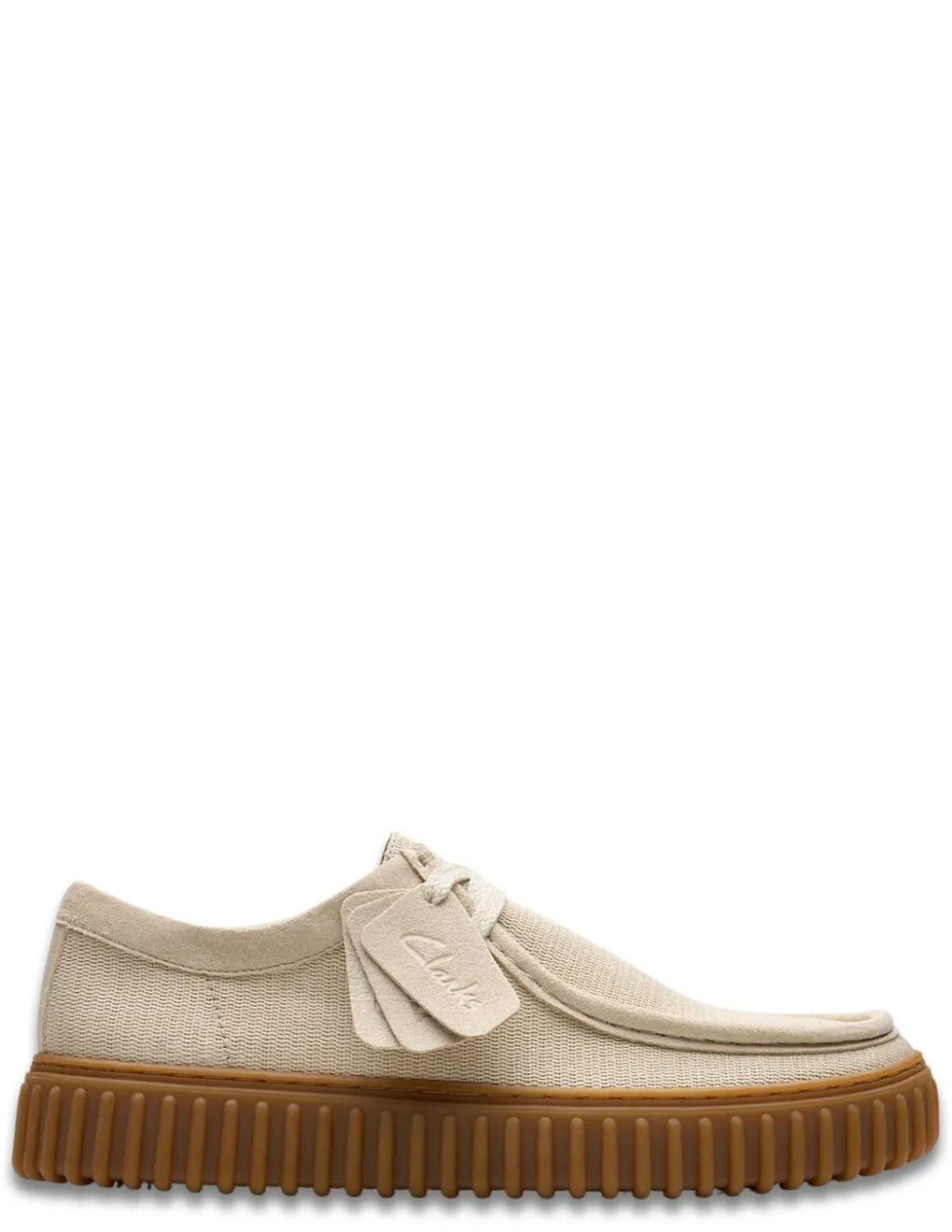 Outlet clarks Derbies homme torhill lo off white combi