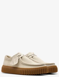 Outlet clarks Derbies homme torhill lo off white combi