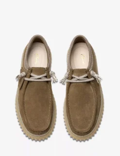 Sale clarks Derbies Homme torhill lo dark olive combi