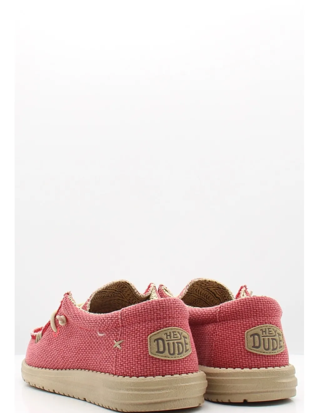 Outlet dude Derbies Homme Wally Braided Rouge