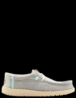 Clearance dude Derbies Homme Wally Jute Gris