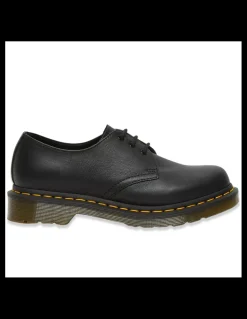 Discount dr martens Derby femme 1461 cuir virginia noir