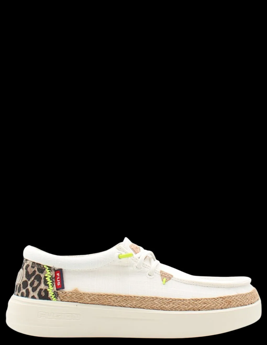 Sale fusion Derby Femme Lilly Whine Blanc/Léo