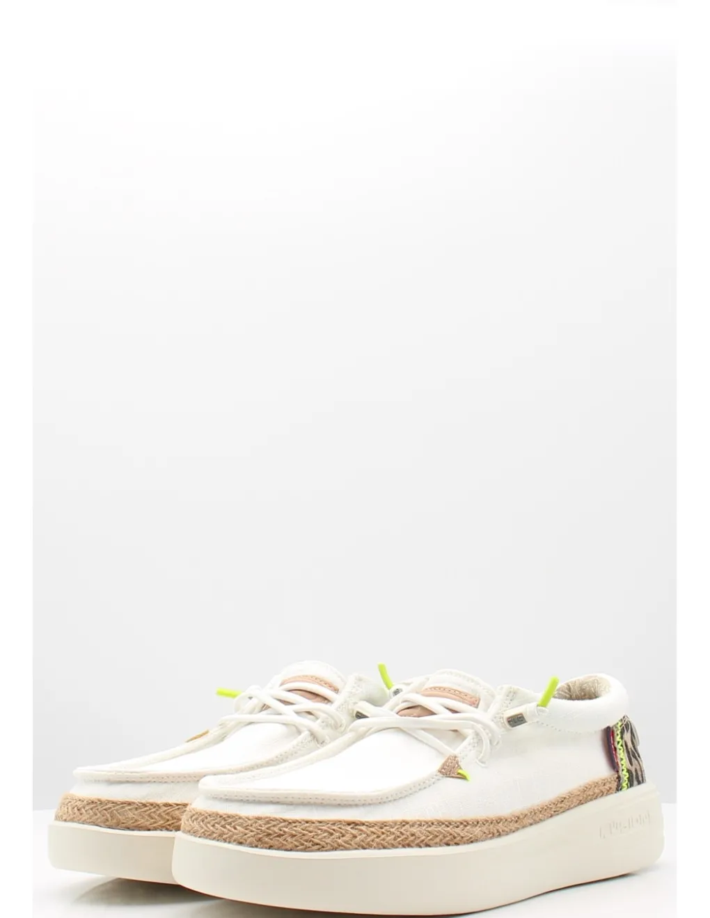Sale fusion Derby Femme Lilly Whine Blanc/Léo