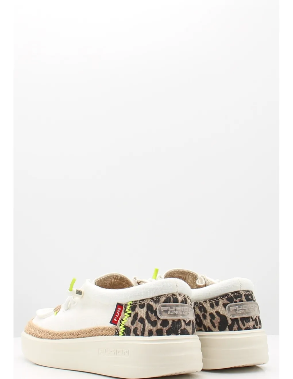 Sale fusion Derby Femme Lilly Whine Blanc/Léo