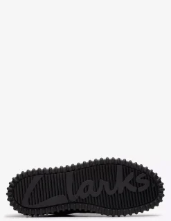 Outlet clarks Derby femme torhill bee imprimé léopard daim noir