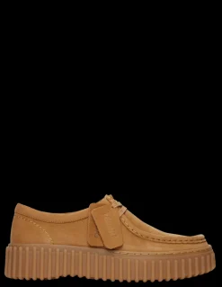 Discount clarks Derby femme torhill bee light tan nubuck
