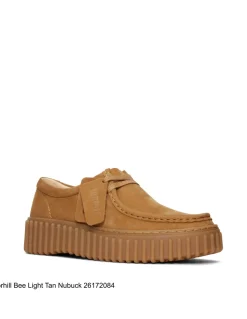Discount clarks Derby femme torhill bee light tan nubuck