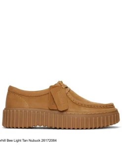 Discount clarks Derby femme torhill bee light tan nubuck