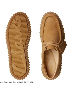 Discount clarks Derby femme torhill bee light tan nubuck