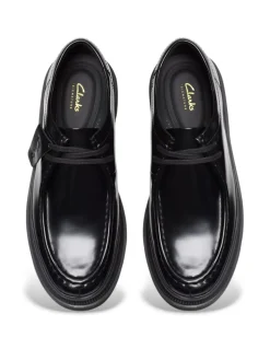 Hot clarks Derby Tendance Homme Badell Seam Shiny Black