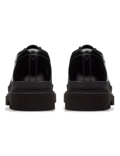Hot clarks Derby Tendance Homme Badell Seam Shiny Black