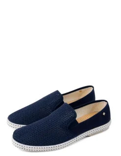 Sale rivieras espadrilles homme classic canvas & mesh marine