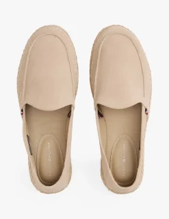 Outlet tommy hilfiger Espadrilles homme hilfiger flex espa s creme