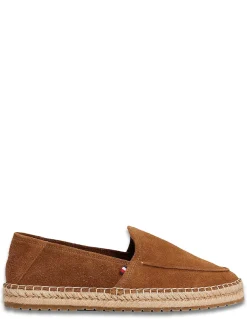 Outlet tommy hilfiger Espadrilles homme hilfiger flex espa s Cognac