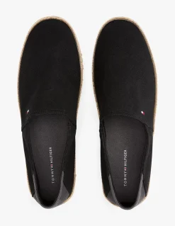 Clearance tommy hilfiger Espadrilles Homme Tommy Noir
