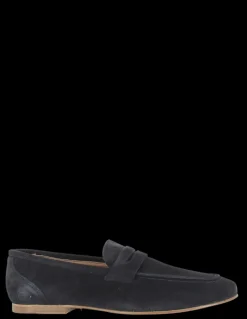 Outlet hylton mocassin homme 82772-02 daim bleu marine