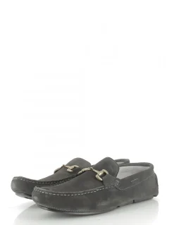 Discount hylton Mocassin Homme 80945-01 Daim Gris