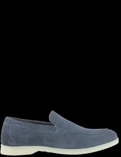 hylton Mocassin homme atoll 5/8 flag daim bleu