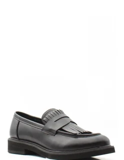 Outlet kharisma Mocassins à franges femme mocassino noir