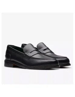Online clarks Mocassins Homme Craft James Lo Cuir Noir