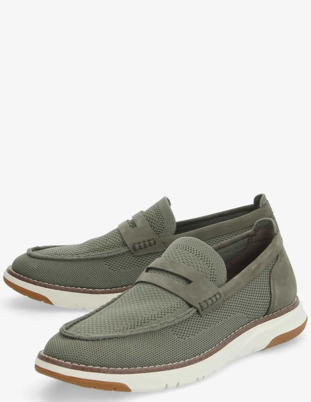 schmoove Mocassins Homme echo ii loafer kaki