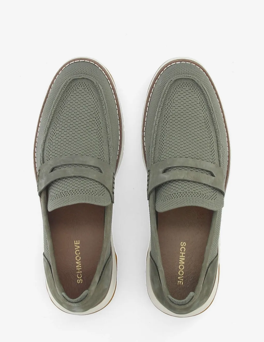 schmoove Mocassins Homme echo ii loafer kaki