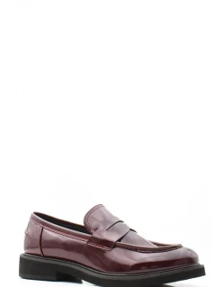 Discount kharisma Mocassins vernis femme mocassino bordeaux