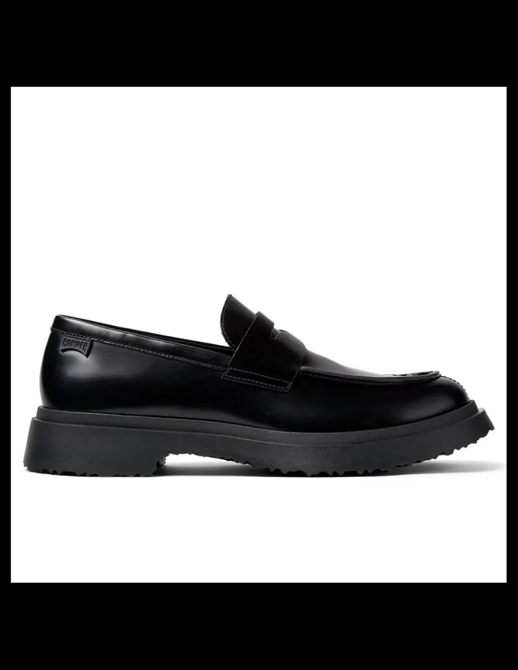 Outlet camper Moccassins Homme Walden Leather Black