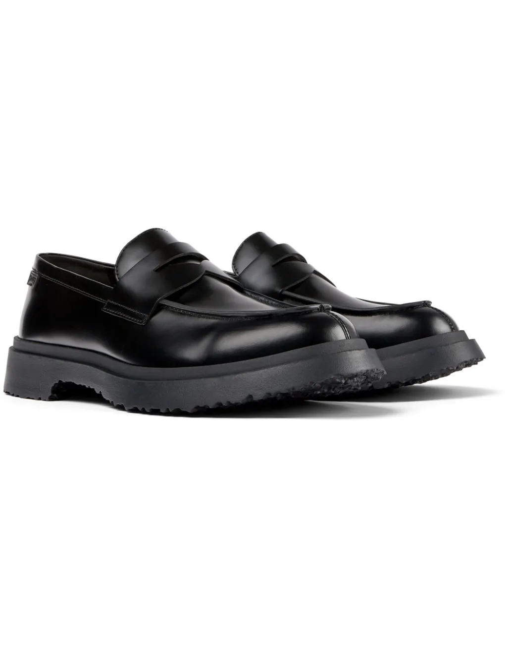 Outlet camper Moccassins Homme Walden Leather Black