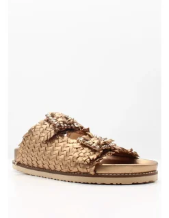 Outlet inuovo Mules Deux Lanières Femme 395010 copper