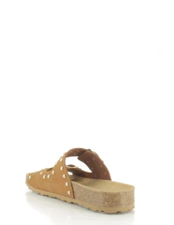 Online hylton Mules femme 6497 cuir marron