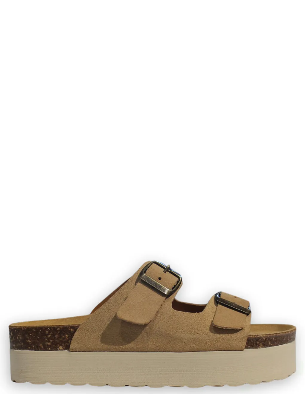 New hylton Mules Femme 6019 miley beige compensée
