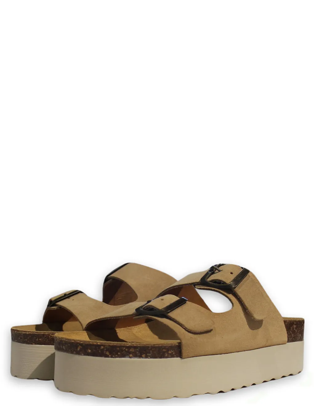 New hylton Mules Femme 6019 miley beige compensée