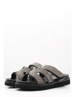 Clearance kharisma Mules Femme 9310 Strass Nero