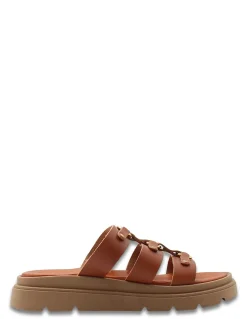 Sale hylton Mules femme alea camel