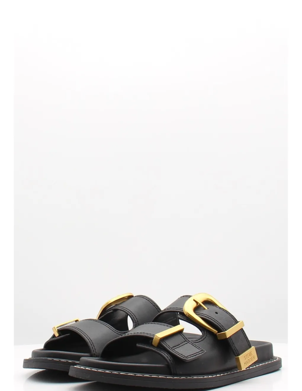 Online steve madden Mules Femme arch-e slides Cuir Noir
