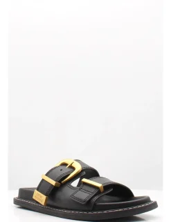 Online steve madden Mules Femme arch-e slides Cuir Noir