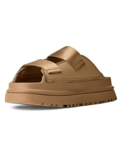 Discount ugg Mules Femme Goldenglow Slide Dark Sand