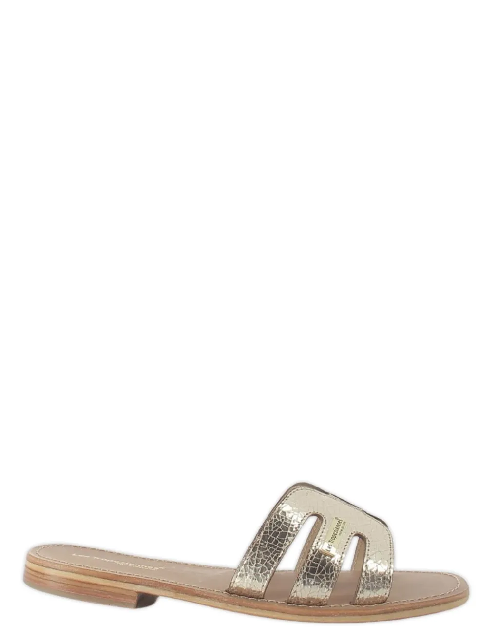 Outlet Les tropeziennes par M.Belarbi Mules Femme Hadamia Cuir Doré