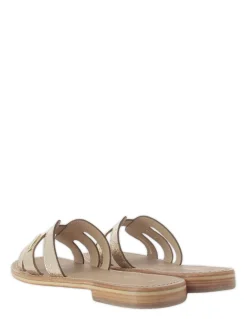 Outlet Les tropeziennes par M.Belarbi Mules Femme Hadamia Cuir Doré