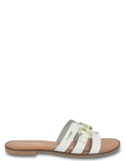 Best Les tropeziennes par M.Belarbi Mules Femme Hamia Blanc