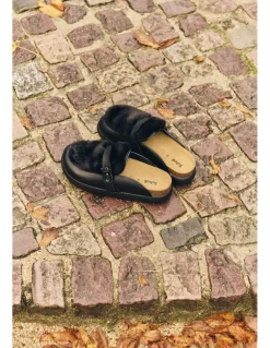 New scholl Mules Femme Kendall Noir