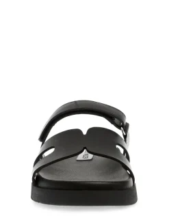 steve madden Mules Femme Missile Noir Cuir